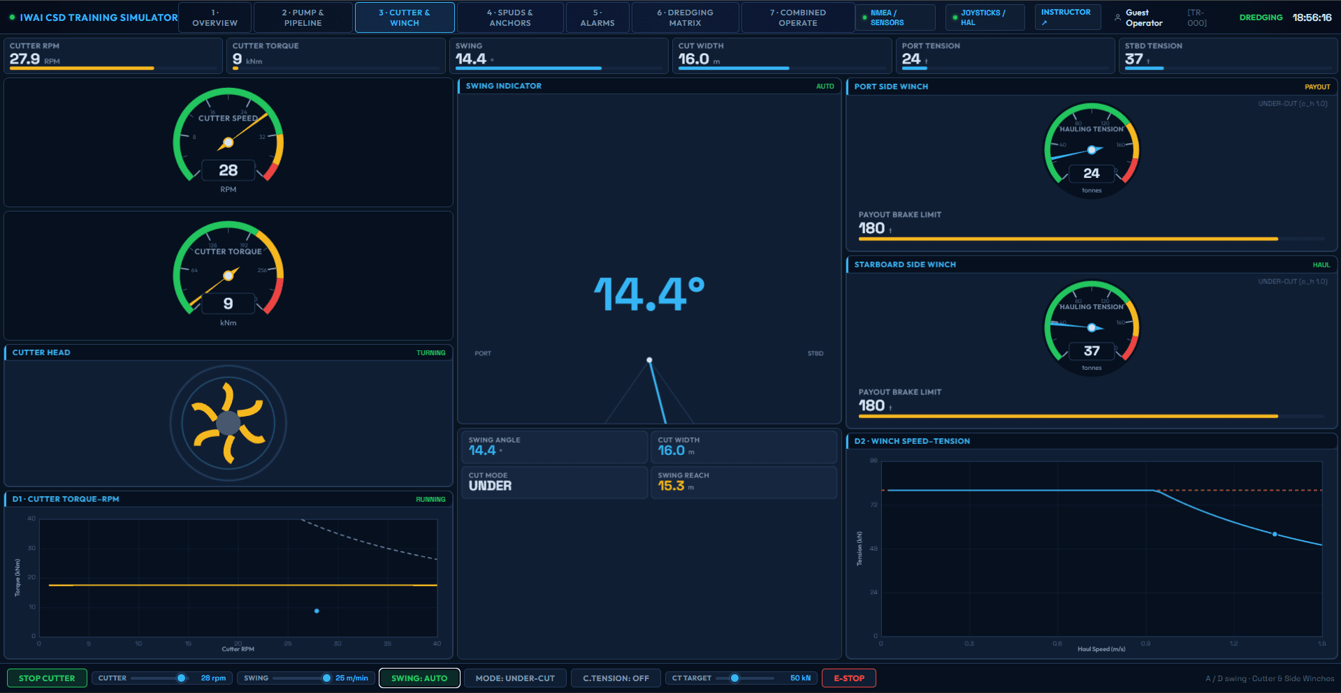 Dredging Simulator stats screenshot